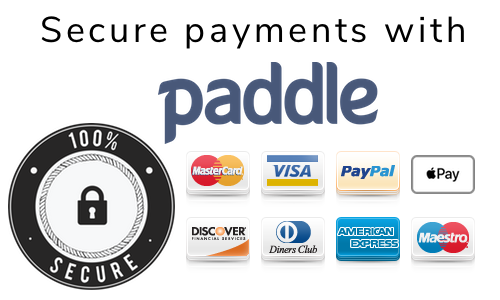 secure payments with paddle